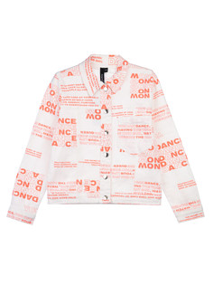 Куртка джинсовая детская PlayToday 12321169, белый, 146