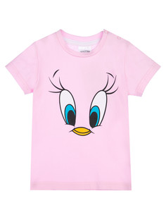 Футболка детская PlayToday 12349033, цвет светло-сиреневый, размер 80