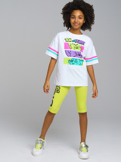 Леггинсы детские PlayToday 12321070, цвет светло-зеленый, размер 146