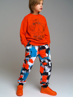 Брюки детские PlayToday 12311221, цвет разноцветный, размер 164