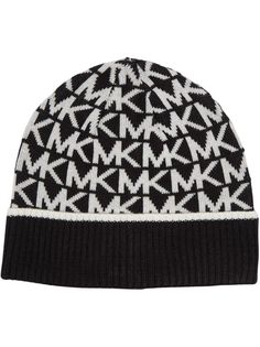 Шапка бини женская Michael Kors 537988c черная, One Size