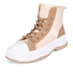 Ботинки женские INSTREET 163-31WK-728TT бежевые 39 RU