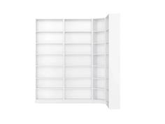 Стеллаж ADETA IKEA Билли 113 white угловой