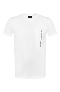 Хлопковая футболка Diesel