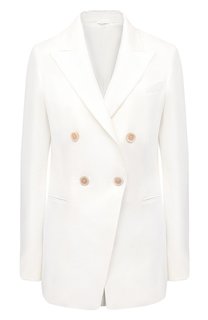 Льняной жакет Brunello Cucinelli