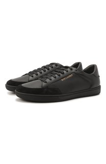 Кожаные кеды Court Classic SL/10 Saint Laurent