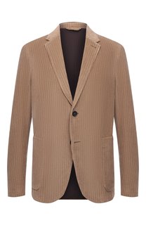 Пиджак из хлопка и кашемира Ermenegildo Zegna