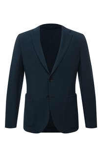Пиджак из шерсти и хлопка Ermenegildo Zegna