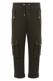 Хлопковые брюки-карго Balmain
