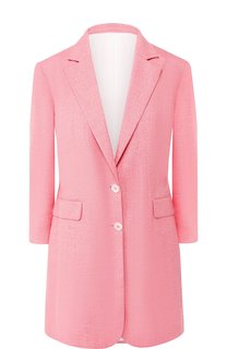 Однотонный кашемировый жакет с укороченным рукавом Kiton