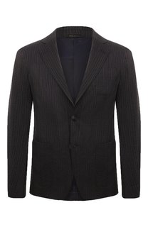 Пиджак из хлопка и вискозы Giorgio Armani