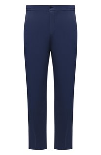 Брюки из хлопка и шелка Marco Pescarolo