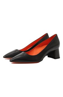 Кожаные туфли Santoni