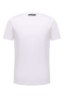 Хлопковая футболка Dolce & Gabbana