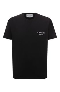 Хлопковая футболка Iceberg