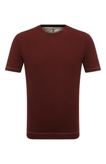 Хлопковая футболка Brunello Cucinelli