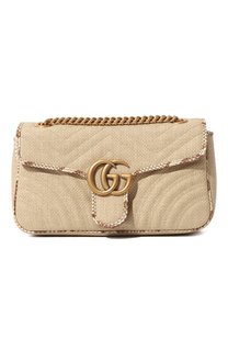 Сумка Marmont Raffia Gucci