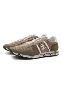 Замшевые кроссовки Eric Premiata