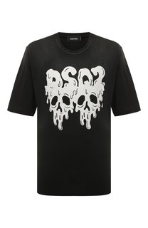 Хлопковая футболка Dsquared2