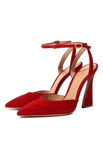 Замшевые туфли Aura Gianvito Rossi