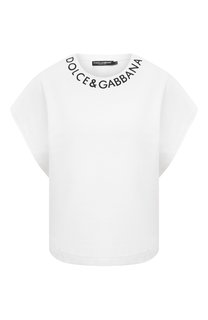 Хлопковая футболка Dolce & Gabbana
