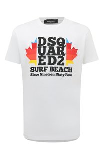 Хлопковая футболка Dsquared2