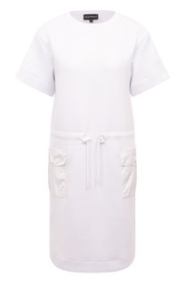 Хлопковое платье Emporio Armani