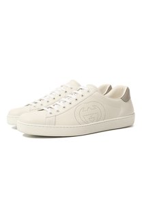 Кожаные кеды Ace Gucci