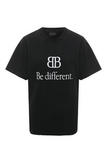 Хлопковая футболка Balenciaga