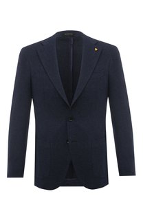 Пиджак из хлопка и шерсти Sartoria Latorre