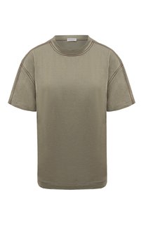 Хлопковая футболка Brunello Cucinelli
