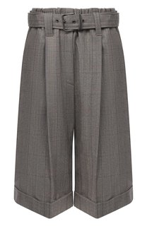 Шерстяные шорты Brunello Cucinelli