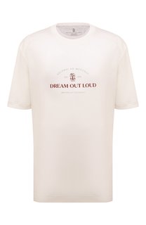 Хлопковая футболка Brunello Cucinelli