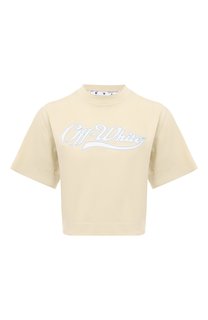 Хлопковая футболка Off-White