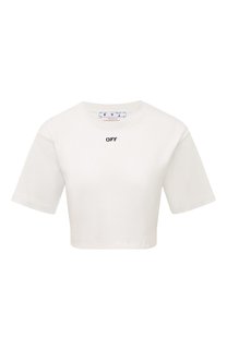 Хлопковая футболка Off-White