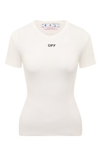 Хлопковая футболка Off-White
