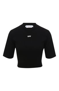 Хлопковая футболка Off-White