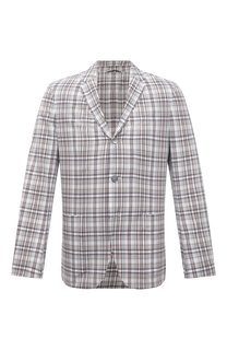 Хлопковый пиджак Ermenegildo Zegna