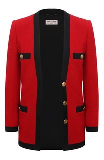 Шерстяной жакет Saint Laurent