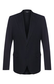 Пиджак из смеси хлопка и шелка Dolce & Gabbana