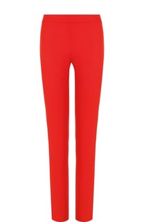 Однотонные брюки прямого кроя из шерсти La Perla