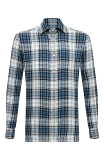 Хлопковая рубашка Kiton