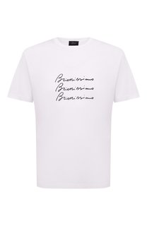 Хлопковая футболка Brioni