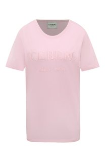 Хлопковая футболка Iceberg
