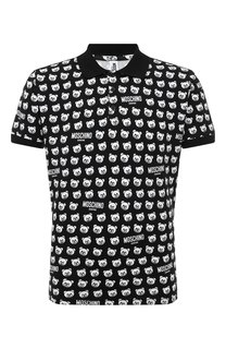 Хлопковое поло Moschino