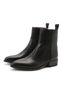 Кожаные ботильоны Brunello Cucinelli