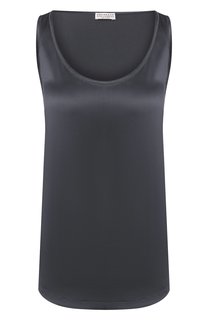 Шелковый топ Brunello Cucinelli