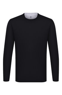 Хлопковый лонгслив Brunello Cucinelli