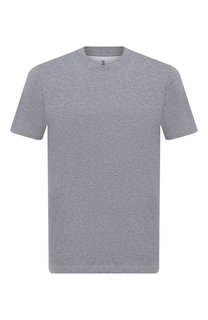 Хлопковая футболка Brunello Cucinelli