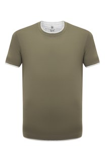 Хлопковая футболка Brunello Cucinelli
